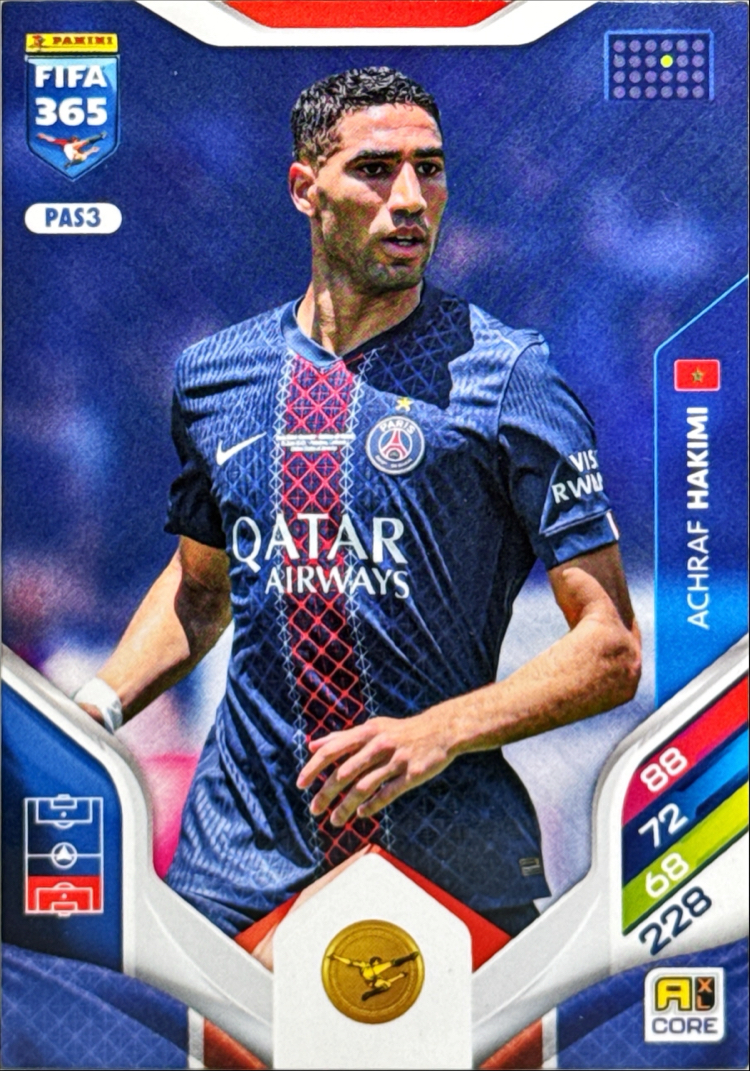 Achraf Hakimi / Adrenalyn XL - FIFA 365 / 2026