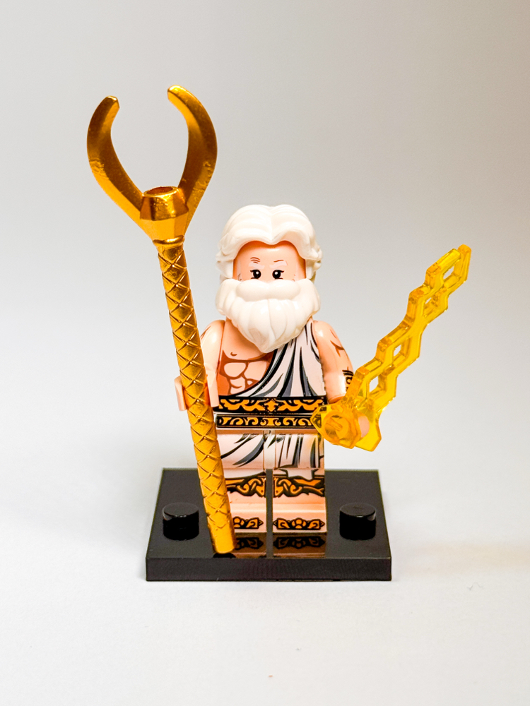 Zeus Minifigure - Greek Gods Series
