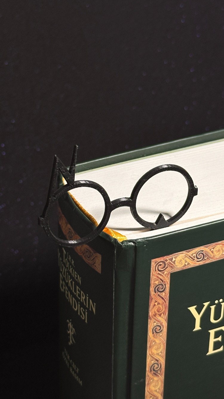 Harry Potter Gözlük Kitap Ayracı