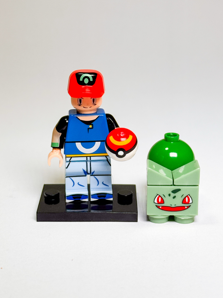 Ash Ketchum & Bulbasaur - Pokemon
