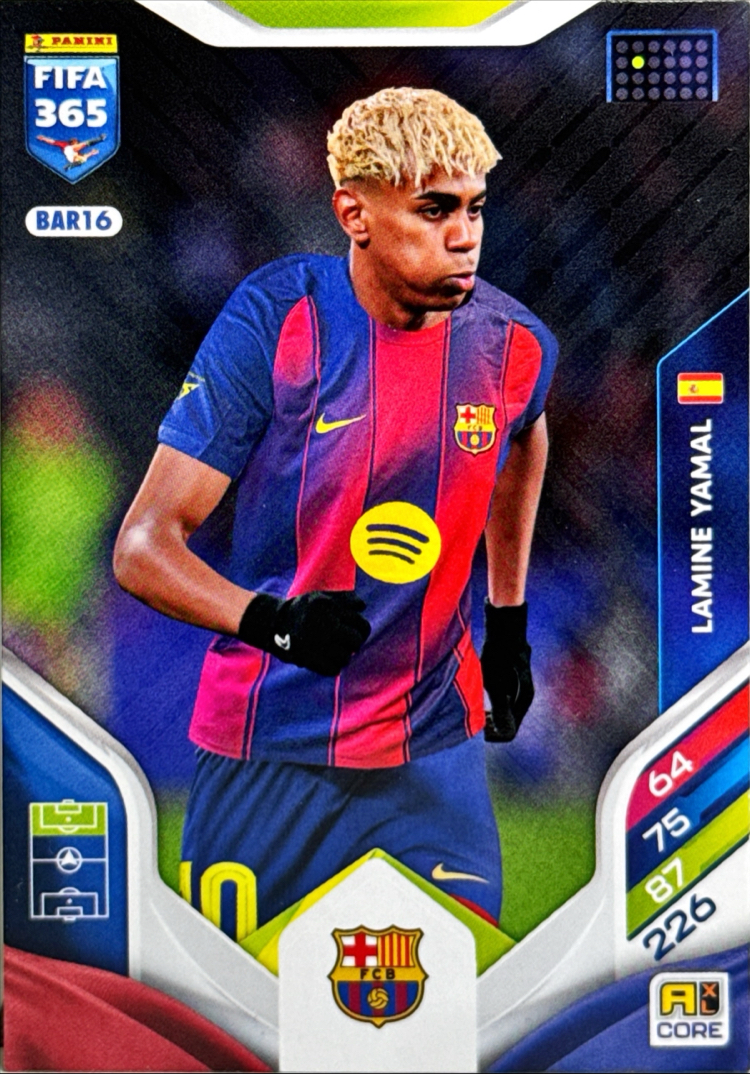 Lamine Yamal / Adrenalyn XL - FIFA 365 / 2026