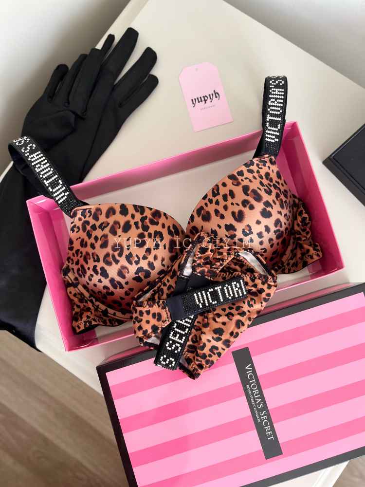 Victoria’s Secret İthal Leopar Sütyen Takım