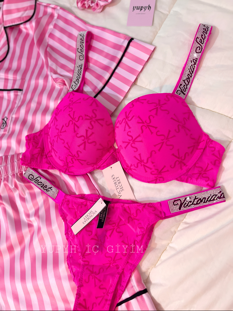 Victoria’s Secret İthal İkonik Pembe Set 