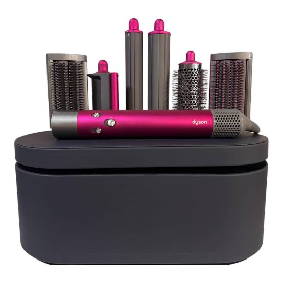 DYSON Airwrap / Fuşya Gri saç şekillendirme ve kurutma seti