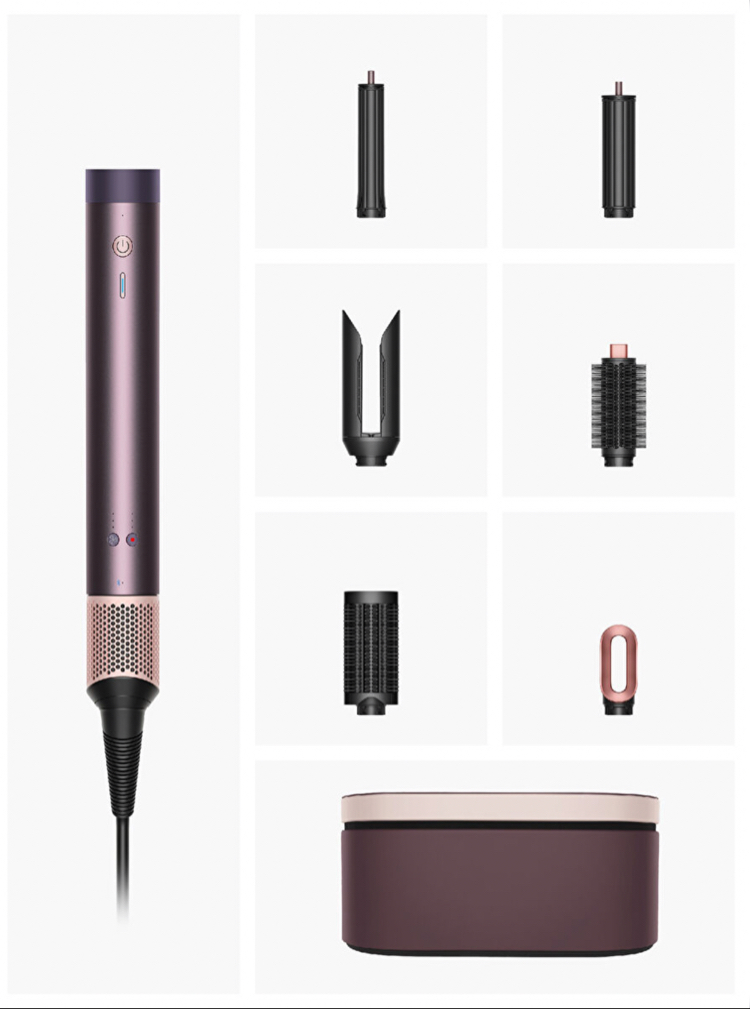 DYSON Co-anda2x /Jasper Plum saç şekillendirme ve kurutma seti