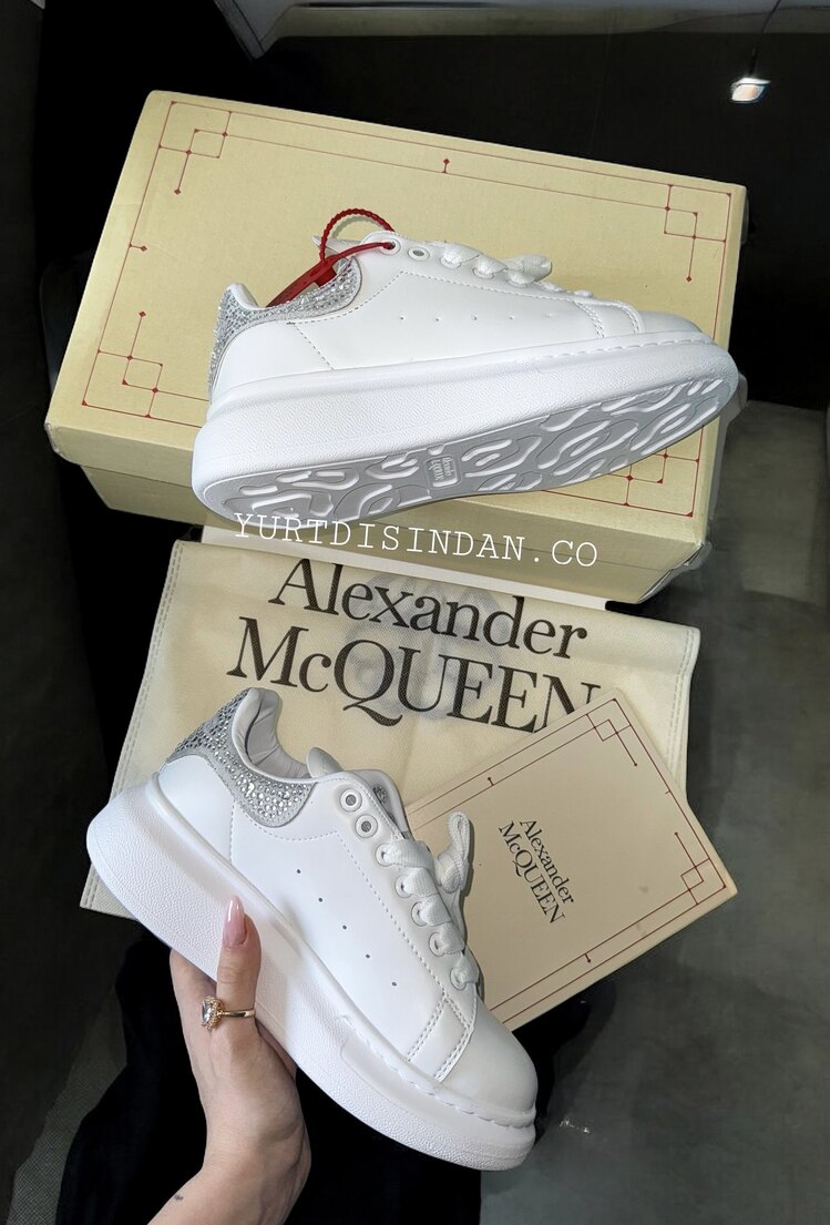 Alexander Mcqueen / BEYAZ Swarovski Ayakkabı