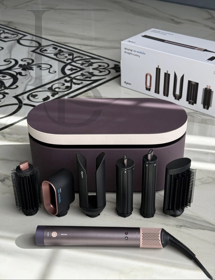 DYSON Co-anda2x /Jasper Plum saç şekillendirme ve kurutma seti