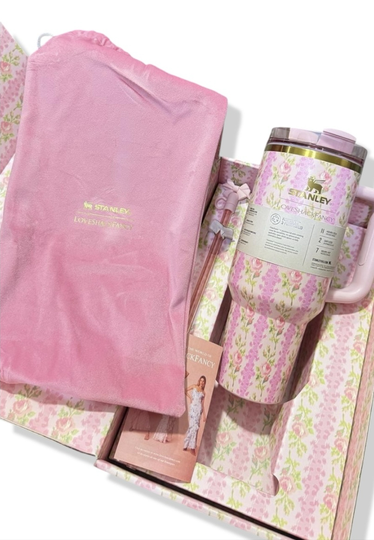 Stanley Pembe / Hediye Kutulu Toz Torbalı Quencher Set