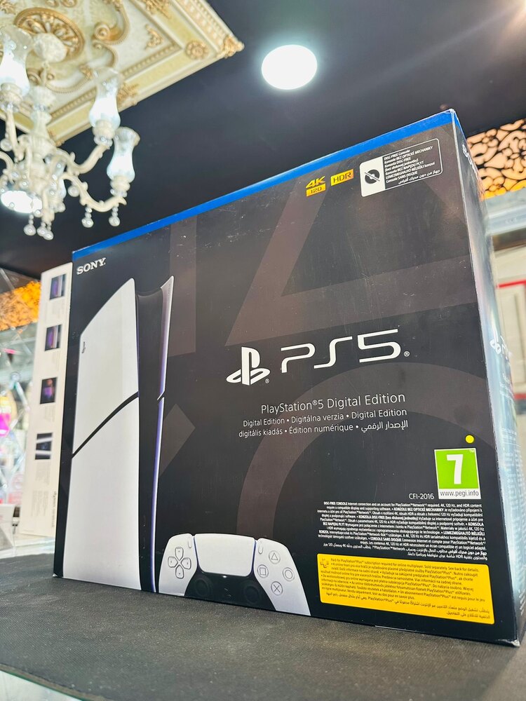 SONY Playstation 5 Slim Digital Edition 1 TB Oyun Konsolu Beyaz