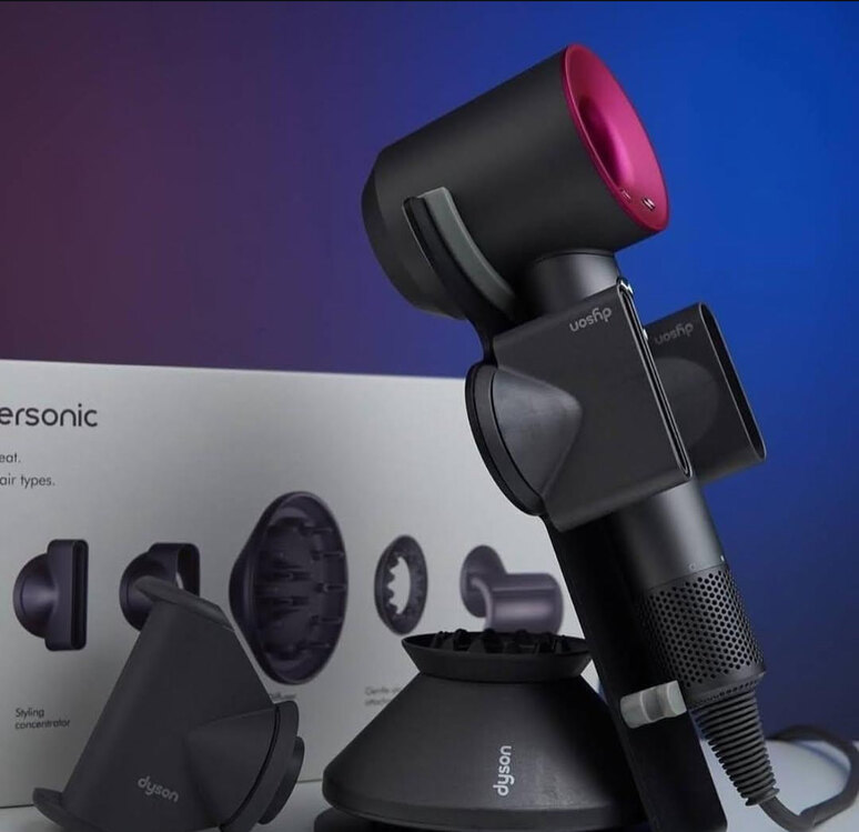 DYSON Supersonic Saç kurutma makinesi Metalik Gri / Fuşya Rengi