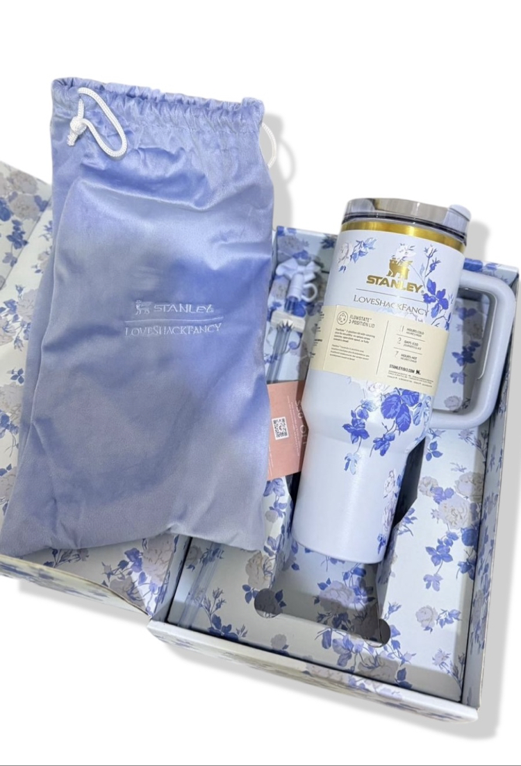 Stanley Mavi / Hediye Kutulu Toz Torbalı Quencher Set