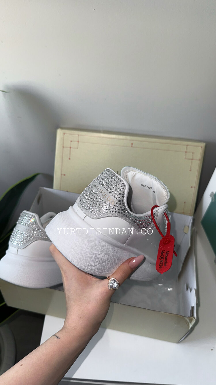 Alexander Mcqueen / BEYAZ Swarovski Ayakkabı