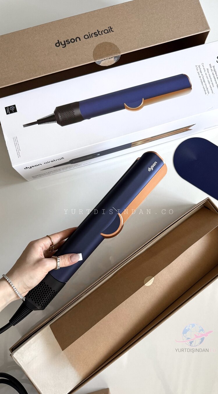 DYSON Airstrait Islak Kuru Saç Düzleştirici / Prusya Mavisi Rengi