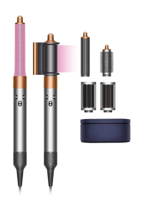 DYSON Airwrap Gri Parlak Nikel saç şekillendirme ve kurutma seti
