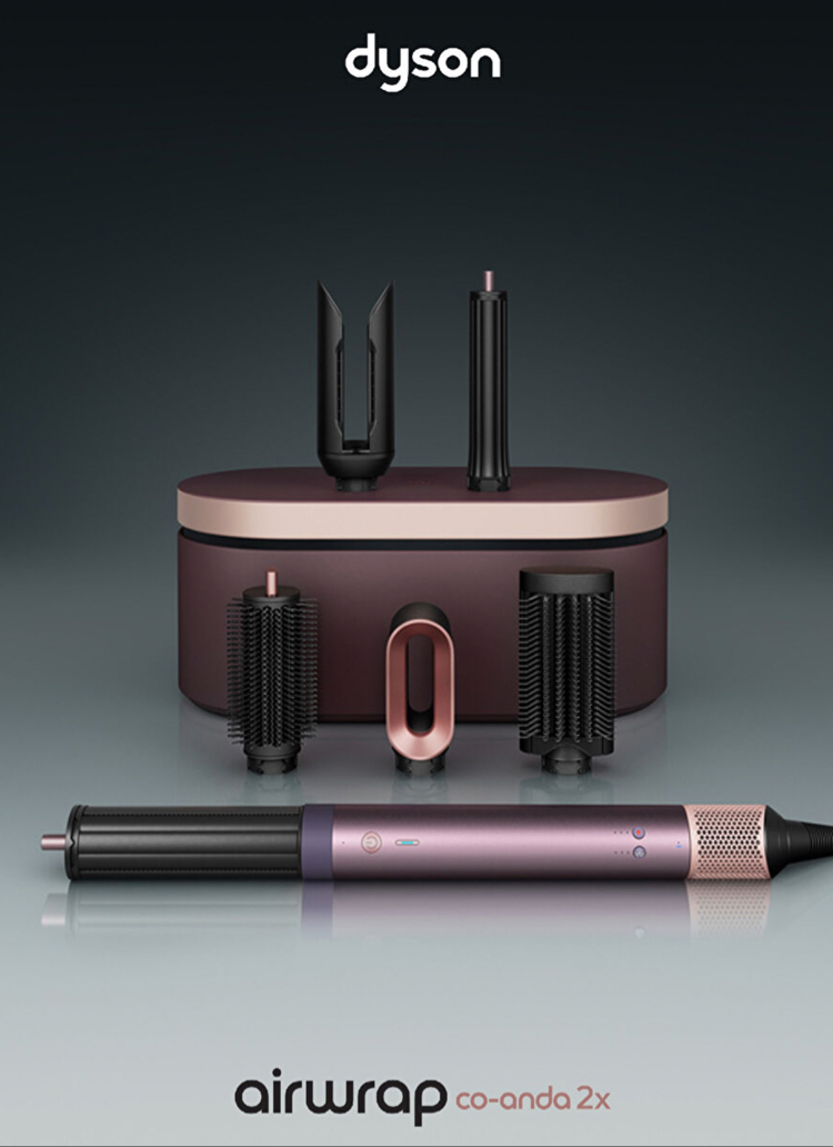 DYSON Co-anda2x /Jasper Plum saç şekillendirme ve kurutma seti