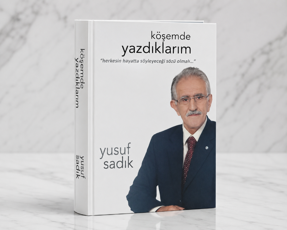 Köşemde Yazdıklarım - Yusuf Sadık (İmzalı/Orijinal Kitap)