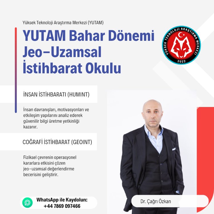 Coğrafi İstihbarat (GEOINT)