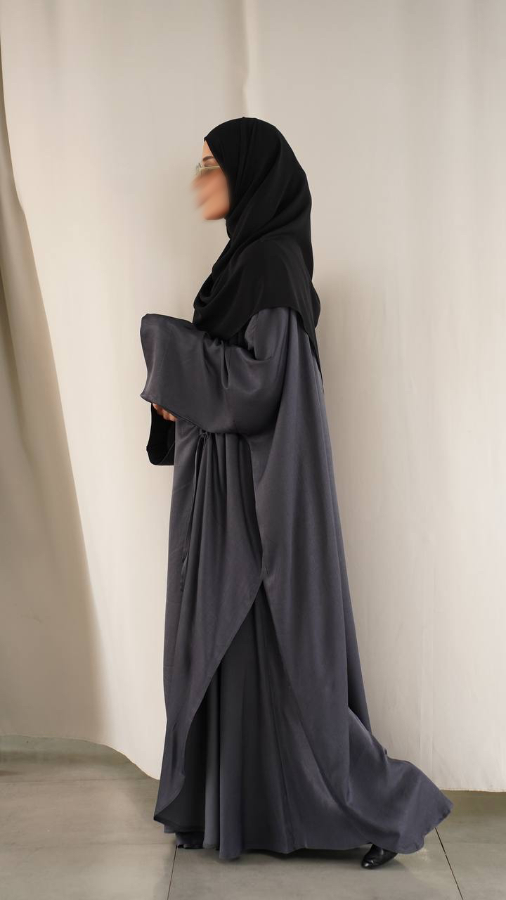 Büzgülü Abaya Tunik 