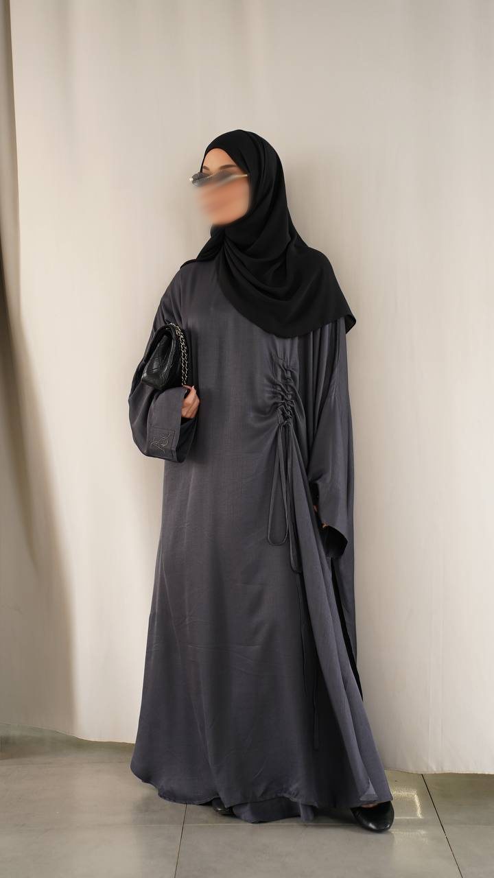 Büzgülü Abaya Tunik 