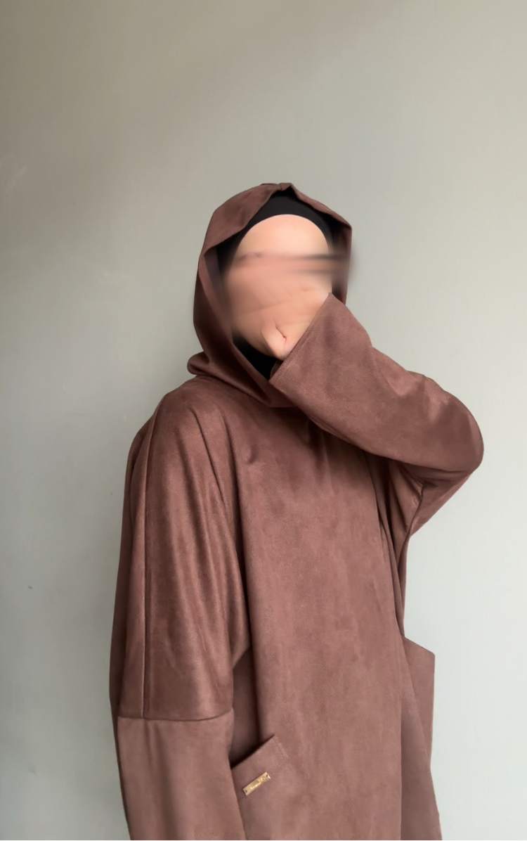 KAPŞONLU ABAYA ELBİSE 