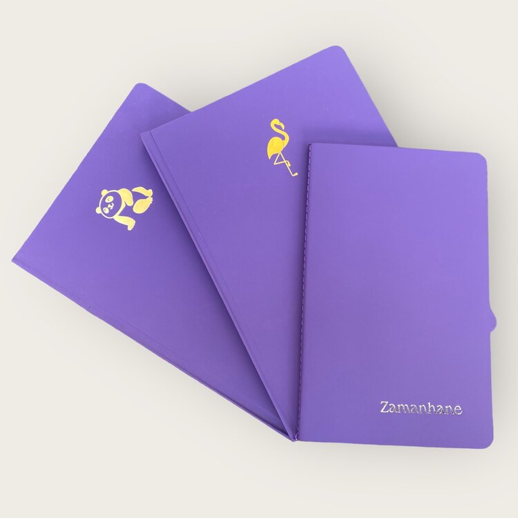 Hayvan figürlü noktalı defter 2