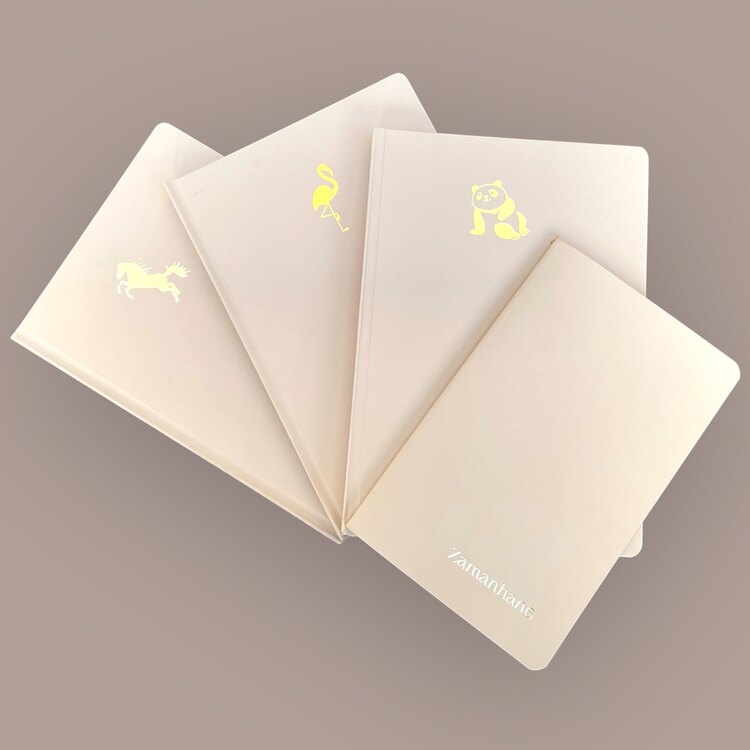 Hayvan figürlü noktalı defter 2