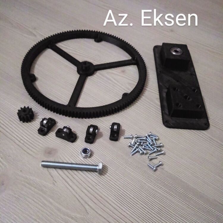Alt. Az. Goto & Tracker Seti