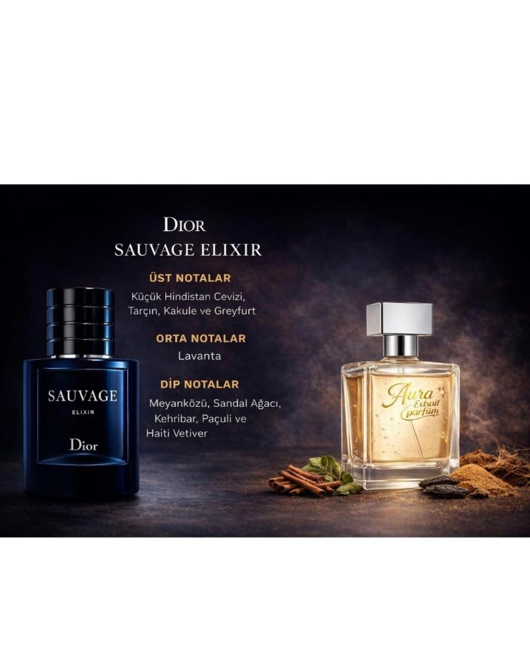 DİOR SAUVAGE ELIXIR 55 ml erkek
