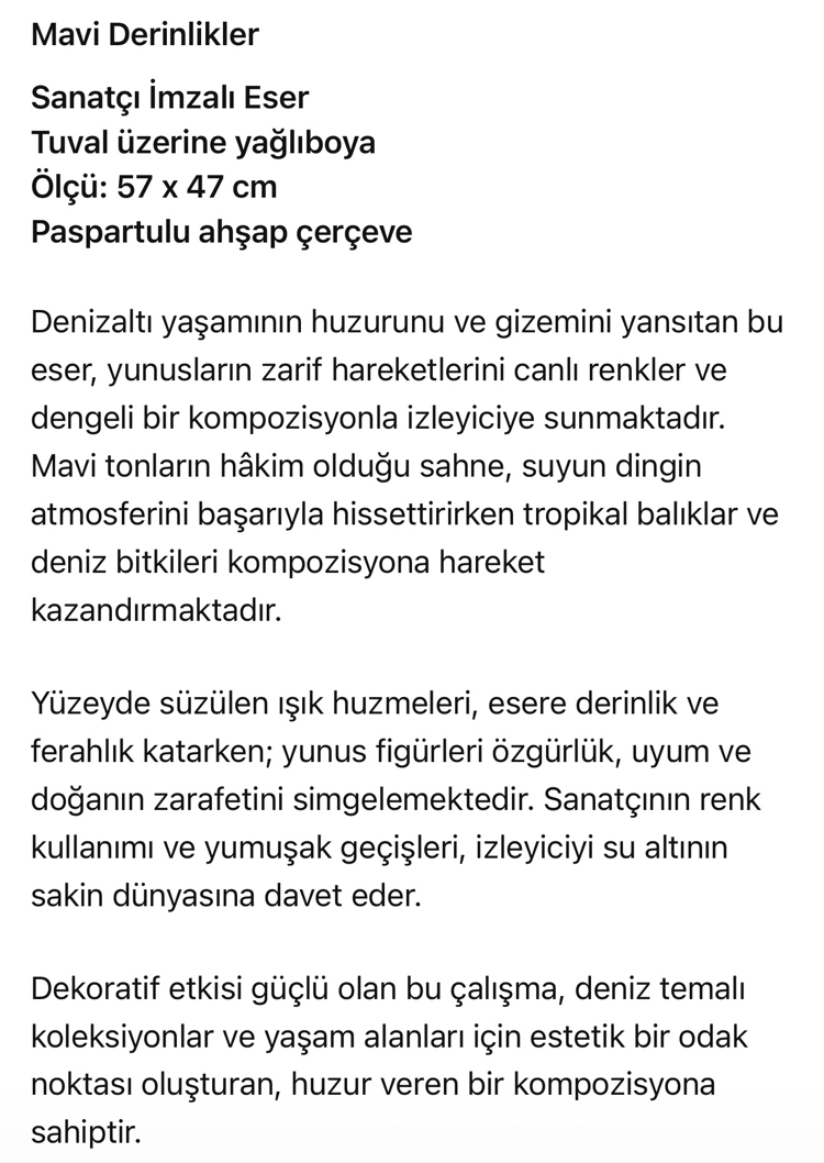 Mavi Deniz