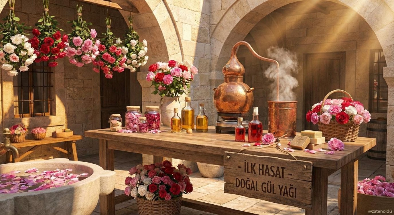 Zaten oldu extra gül yağı