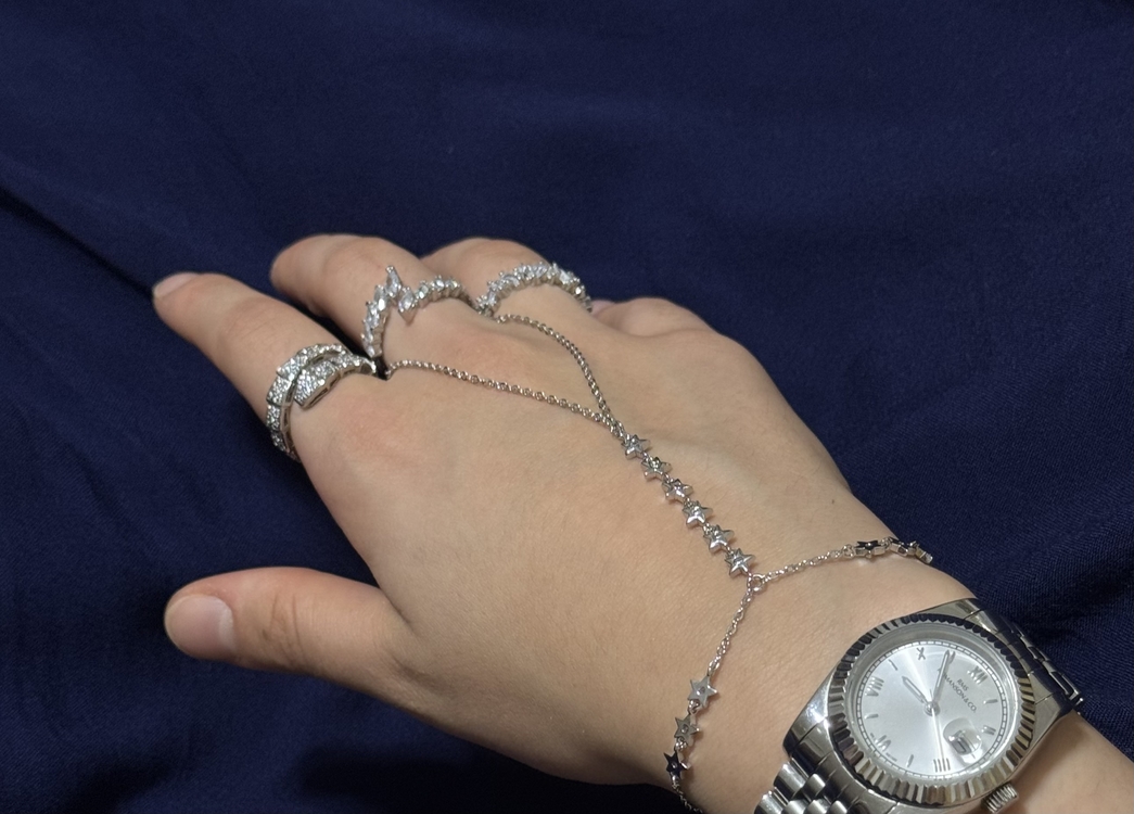 Yıldızlı silver şahmeran