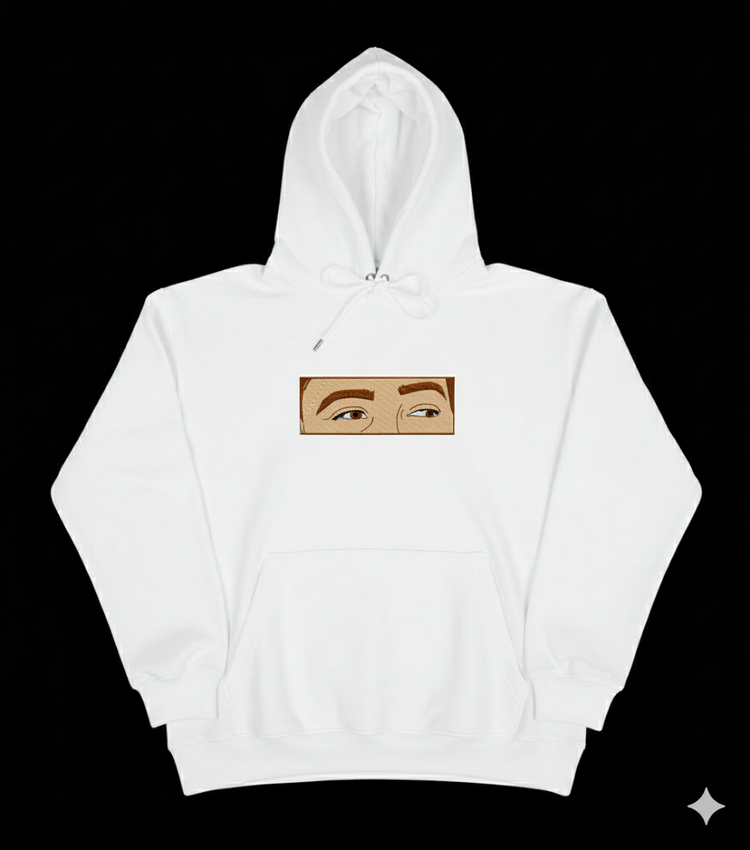 kişiye özel göz nakışlı hoodie