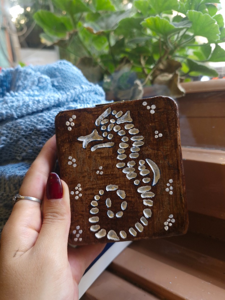 ~Denizatı Ahşap Oyma Kutu