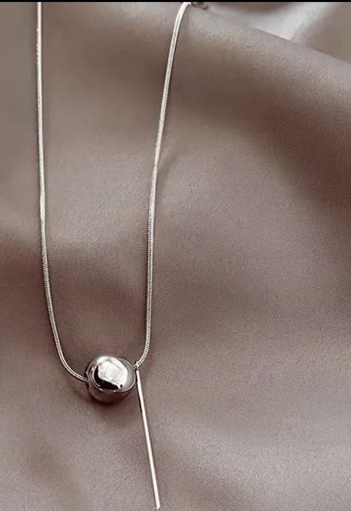 Silver İnci Kolye 