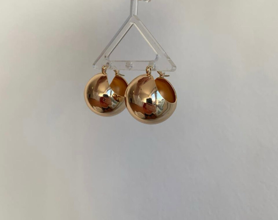 Bottega Top Küpe (Büyük)