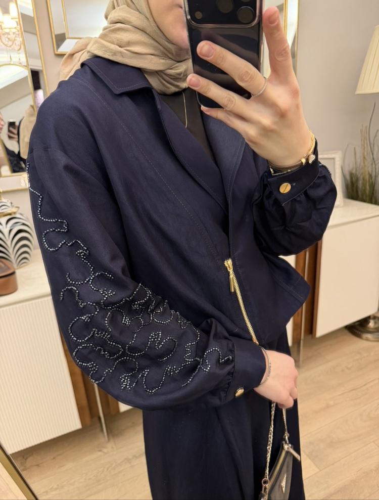 İthal İnce Denim Takım