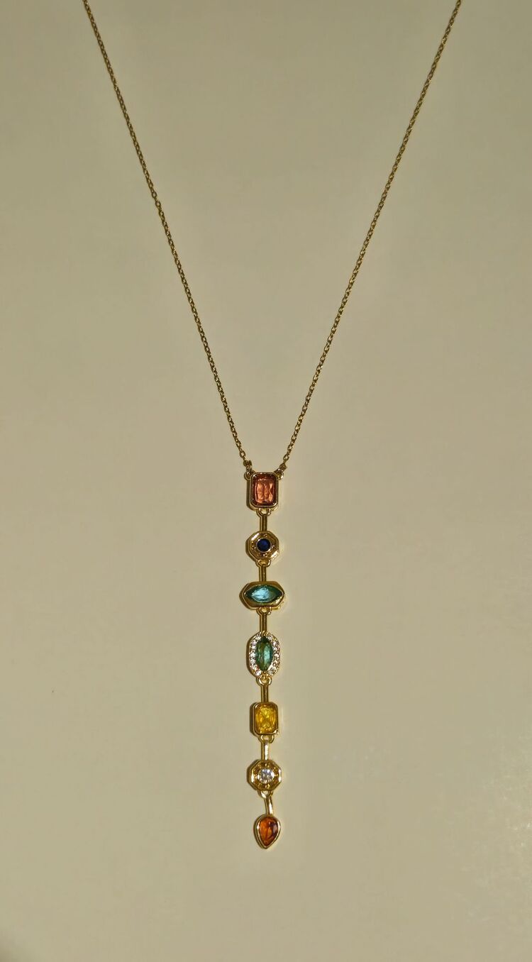 7 Element Kolye - Gold