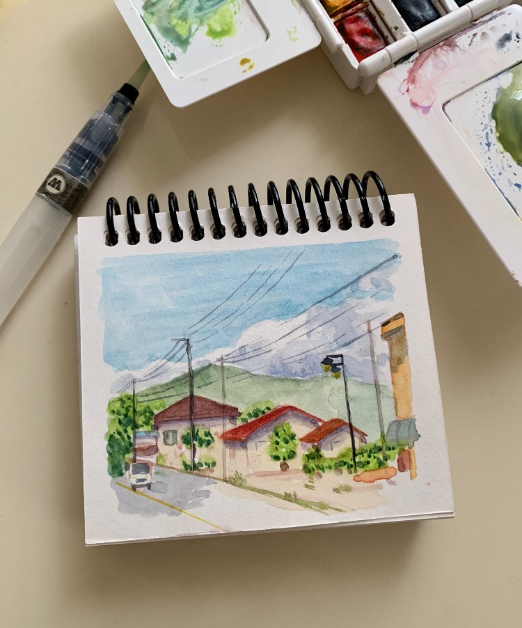 Son 50 Gün Serisi: no 32 (12,5x10 cm, Gold Çerçeveli)