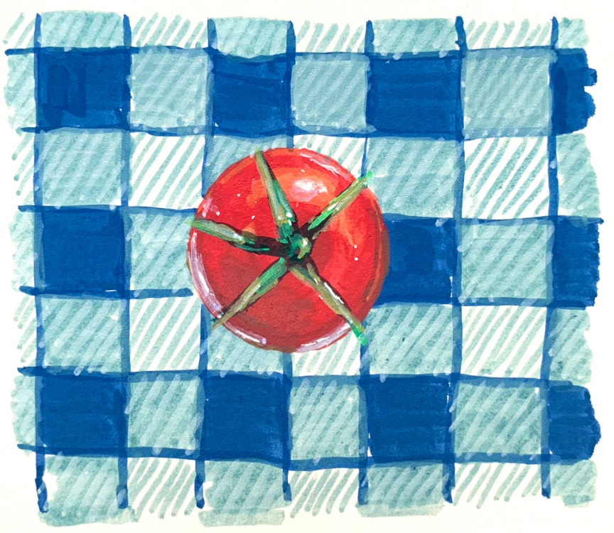Son 50 Gün Serisi: no 12 (12,5x10 cm, Gold Çerçeveli)