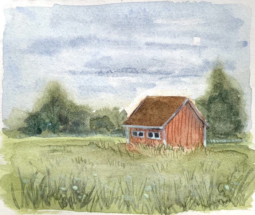 Son 50 Gün Serisi: no 41 (13x11 cm, Gold Çerçeveli)