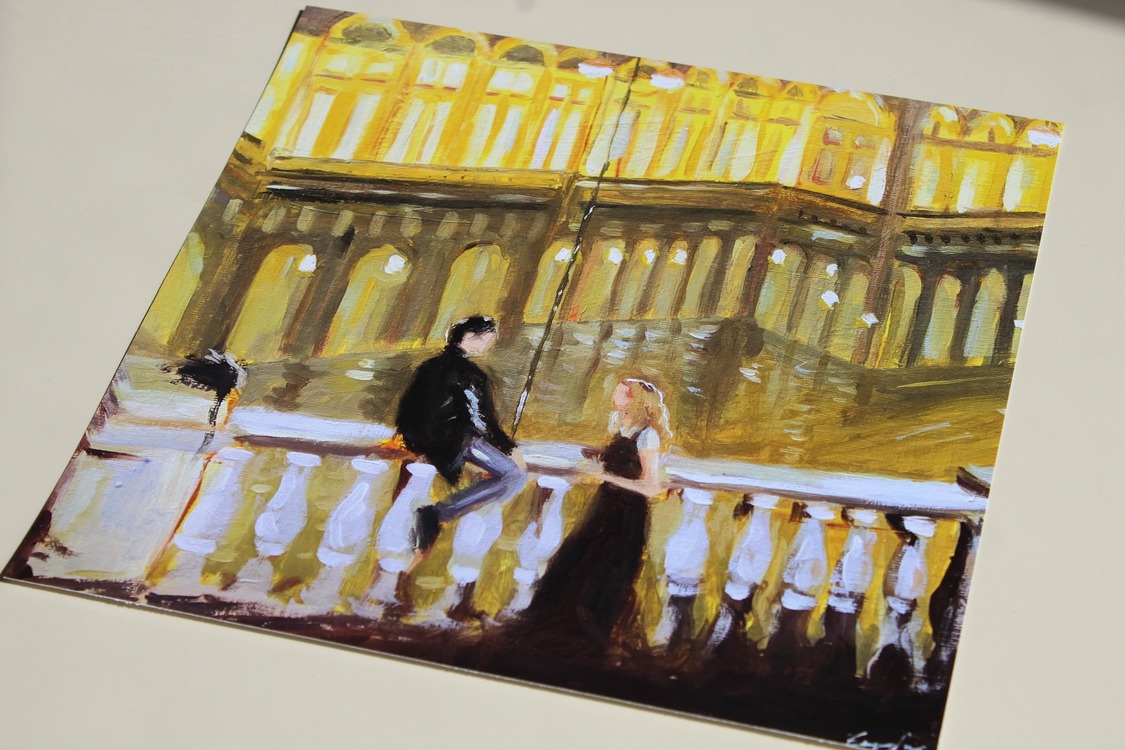 20x20 cm "Before Sunrise" Print 
