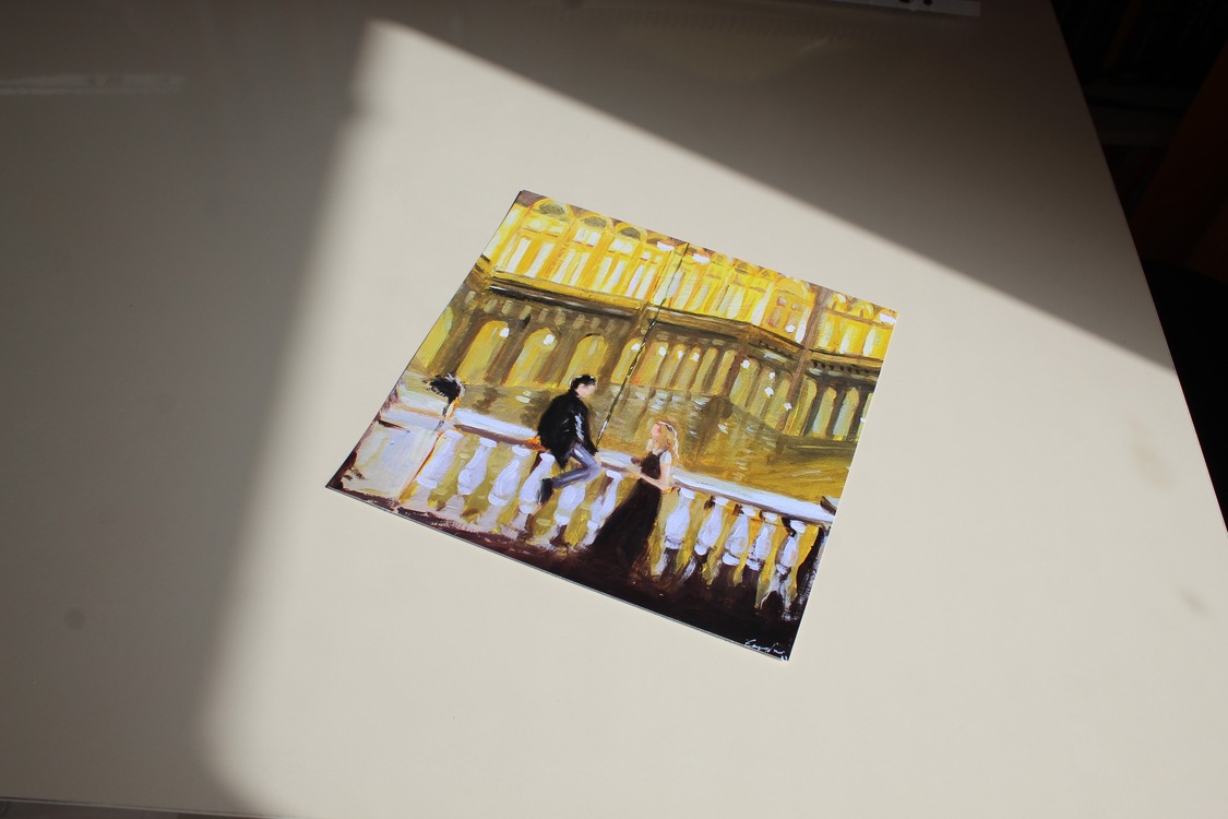 20x20 cm "Before Sunrise" Print 