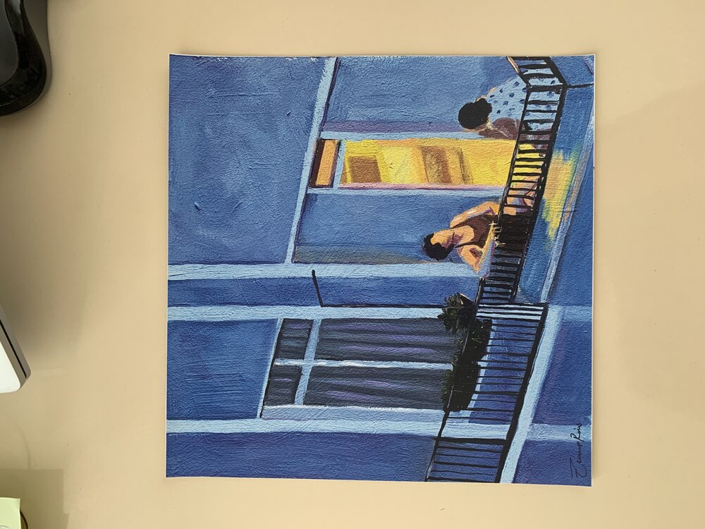 20x20 cm "Akşamüstü"