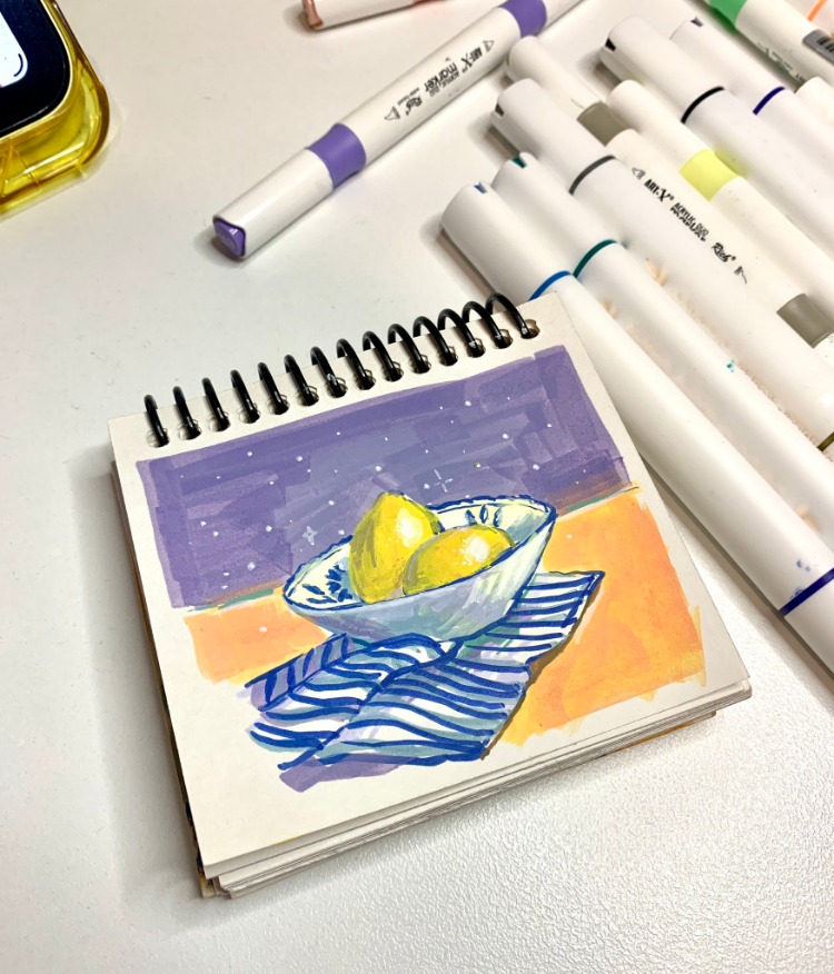 Son 50 Gün Serisi: no 18 (12,5x10 cm, Gold Çerçeveli)