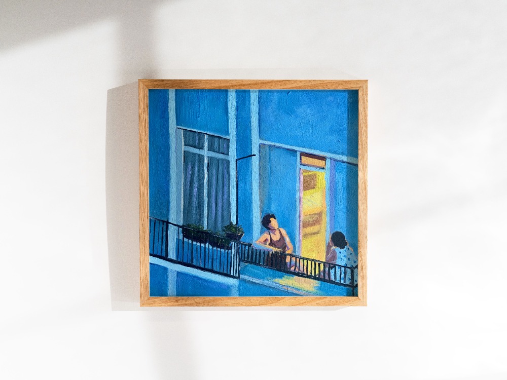 Evening Bliss (Akşamüstü) - 20x20 cm