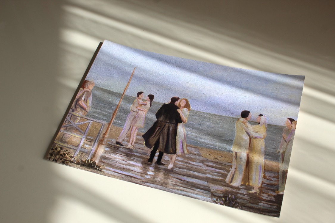 A4 Eternity and a Day Movie Art Print 
