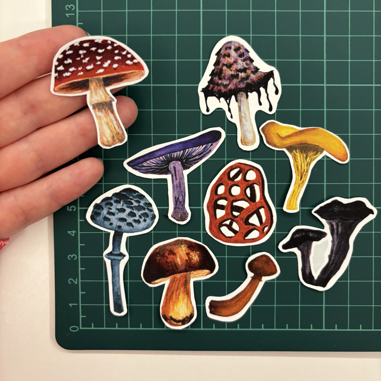 Mantar - Sticker seti
