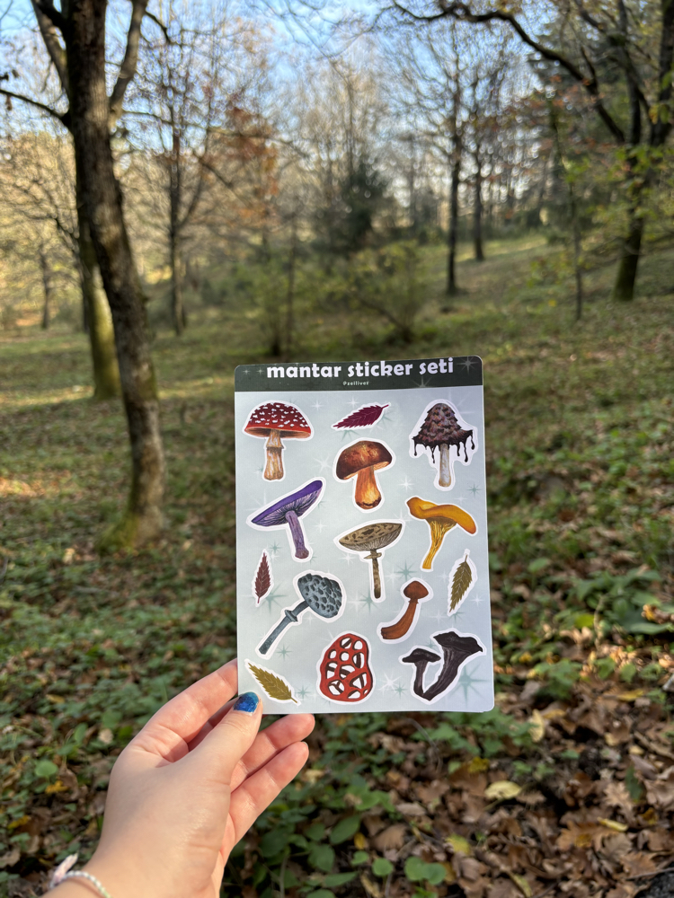 Mantar - Sticker seti