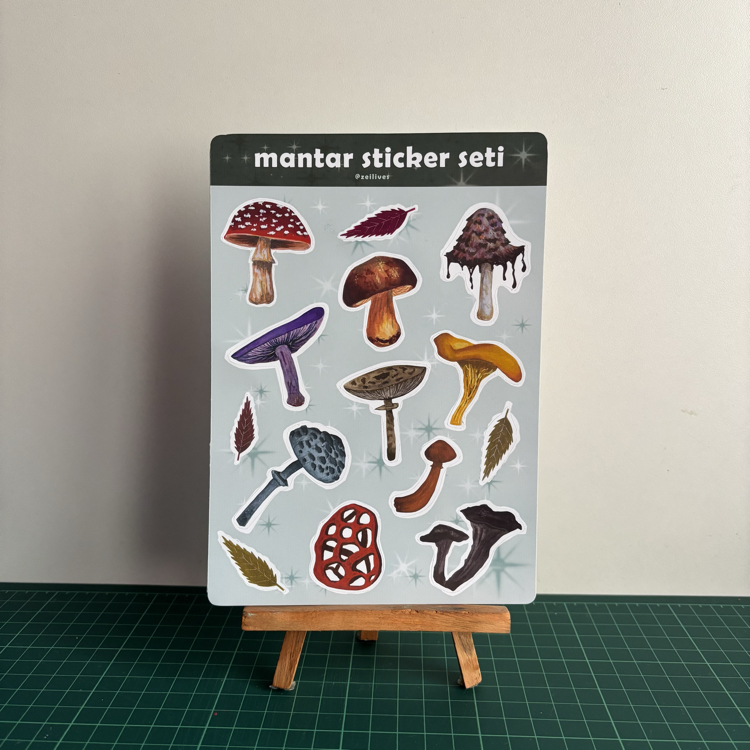 Mantar - Sticker seti