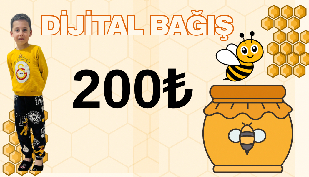 200₺ DİJİTAL BAĞIŞ KARTI